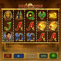 GXBet - Book of Dead Slot Game - Play'n GO Casino Slots